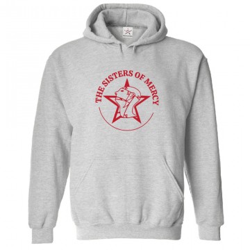 The Sisters Of Mercy Skull Stucked in Star Unisex Kids and Adults Pullover Hoodie									 									 									